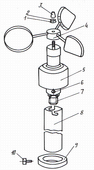 Схема анемометра м 95м